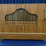 38-note hand turned organ by David Leach