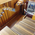 38-note hand turned organ by David Leach